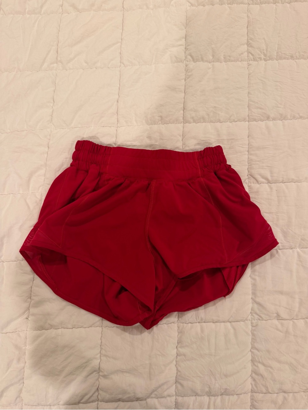 Lululemon athletica Red Women's Athletic Shorts